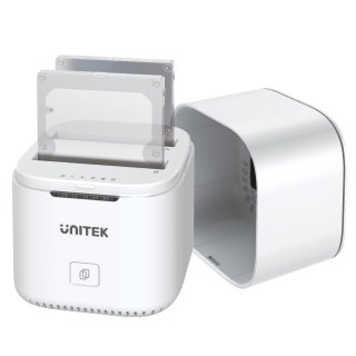Stacja dokująca Unitek S1105A 2x SSD/HDD 2,5" na USB-C 3.0