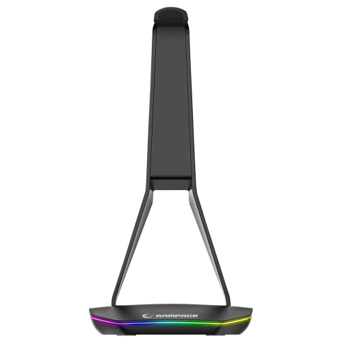 Stojak na słuchawki Rampage Tower T14 RGB HUB USB