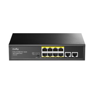 Switch Cudy FS1010P Przełącznik sieciowy 8-portowy PoE+ 120W