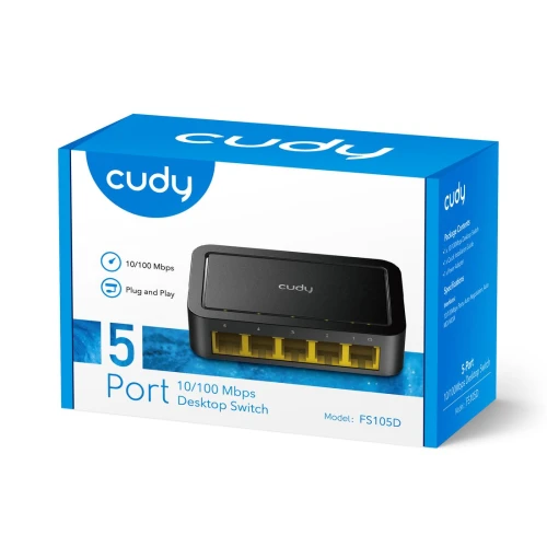 Switch Cudy FS150D Przełącznik sieciowy 5-portowy