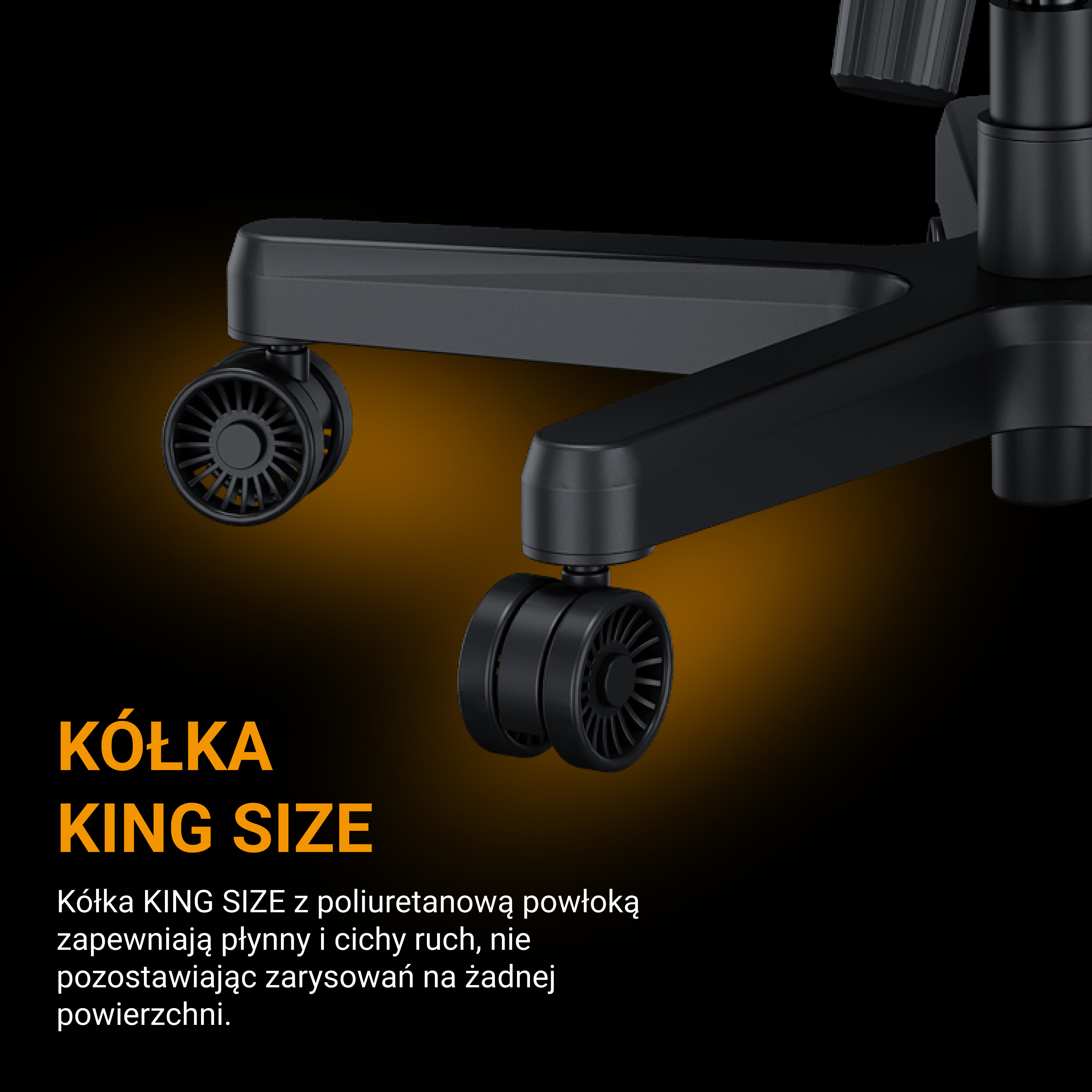 Kółka King Size Anda Seat T-Pro 2 XL