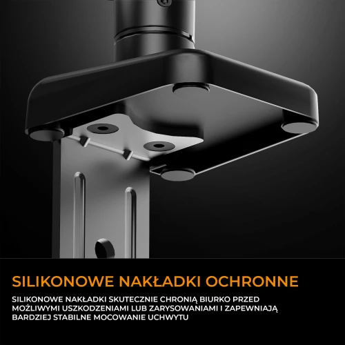 Uchwyt do monitora Anda Seat Stealth II 17-32" Biały