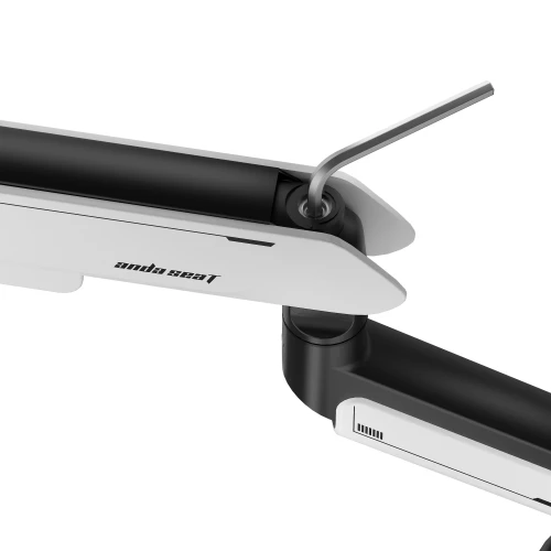 Uchwyt do monitora Anda Seat Stealth II Pro RGB 17-42" Biały