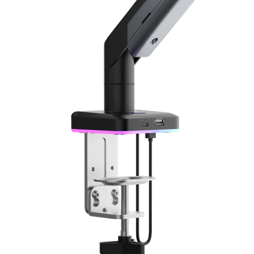 Uchwyt do monitora Anda Seat Stealth II Pro RGB 17-42" Titanium