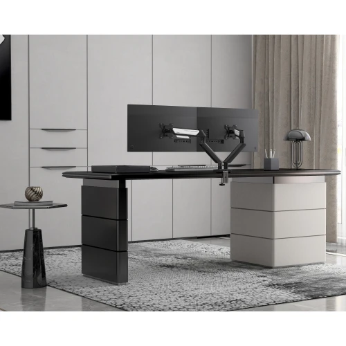 Uchwyt do monitora podwójny Anda Seat Stealth II Duo 17-32" Czarno-Biały