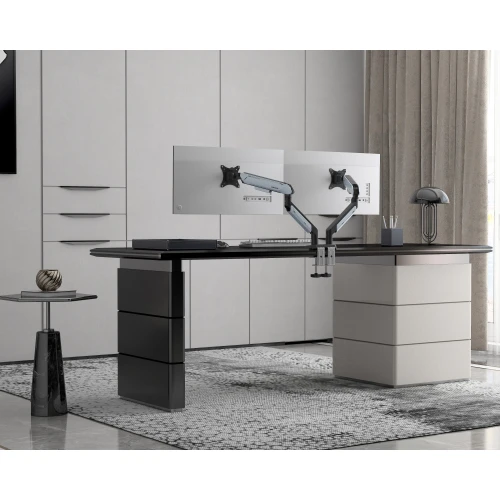 Uchwyt do monitora podwójny Anda Seat Stealth Pro II Duo 17-42" Titanium