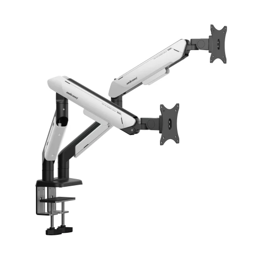 Uchwyt do monitora podwójny Anda Seat Stealth Pro II Duo 17-42" Czarno-Biały