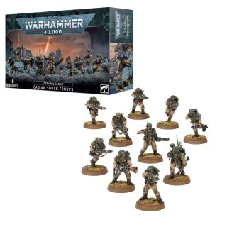 Warhammer 40000 Astra Militarum Cadian Shock Troops