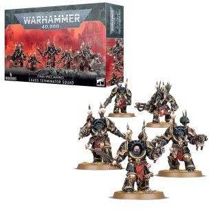 Warhammer 40000 Chaos Space Marines Terminators Squad