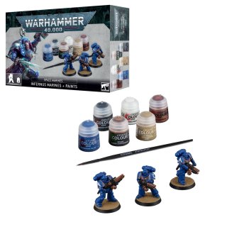 Warhammer 40000 Space Marines: Infernus Marines + Paints Set