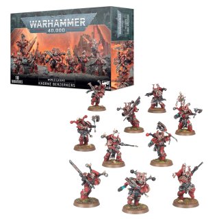 Warhammer 40000 World Eaters: Khorne Berserkers