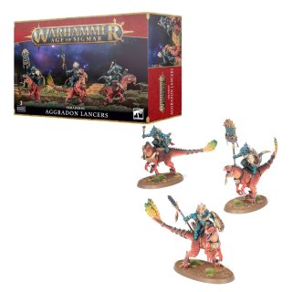Warhammer Age of Sigmar Seraphon: Aggradon Lancers
