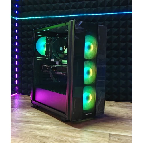 Zestaw | Ryzen 5 7500F, RTX 5070 12GB, 16GB DDR5, 500GB SSD, 650W, Hunter 2